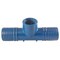 Apollo 1 in. x 1/2 in. Blue Twister Polypropylene Insert x FPT Tee ABTFT1112 - alternate 6